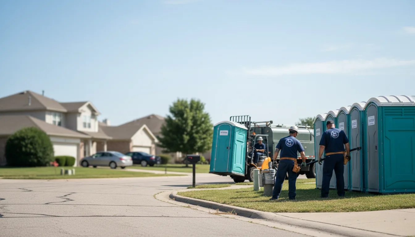 Porta Potty Rental in Amber, OK near me